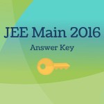 JEE Main 2016 Answer Key