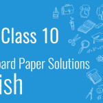 CBSE Board Paper class 10 English